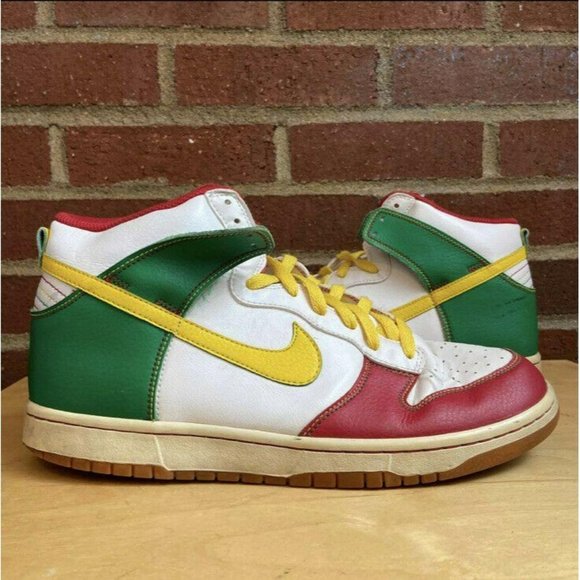 Nike Other - Nike Dunk High 6.0 Hi Rasta Men’s Size 10 Sneakers
